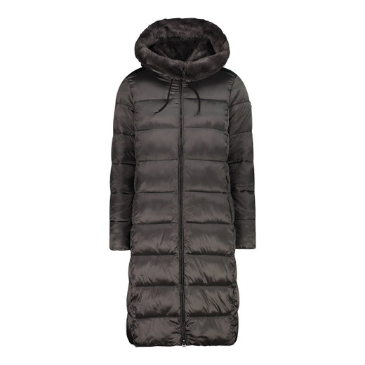 CMP Wintermantel Coat Fix Hood (warm) grau Damen